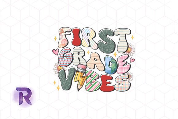 1st Grade Vibes Hello Teacher PNG: A Charming Design