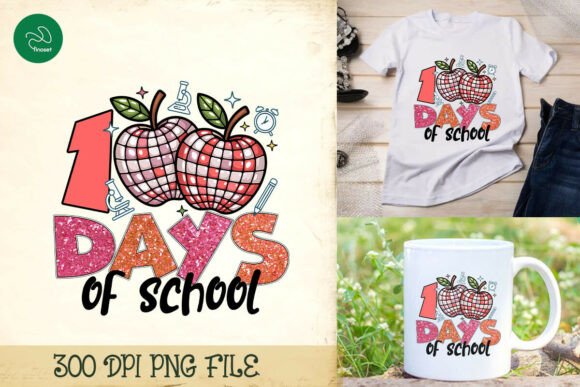 A Professional's Take on the 100 Days Apple Embroidery Design
