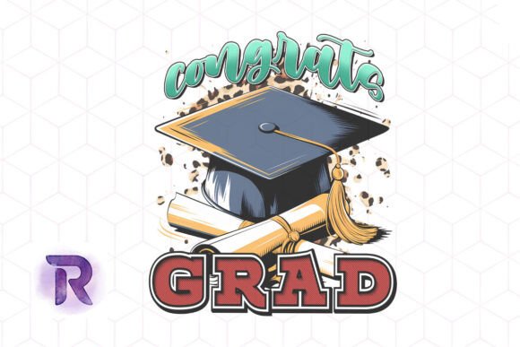 Congrats Grad Sublimation School PNG: A Versatile Design