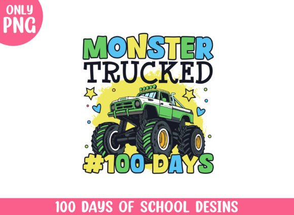 Monster Trucked 100 Days School Days: A Designer’s Review