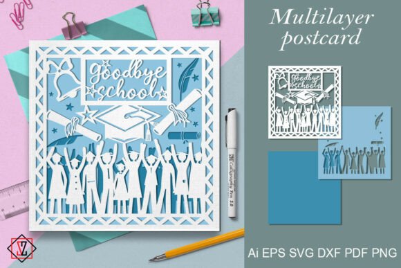 Review: Multilayer Postcard Goodbye School