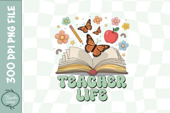 Reviewing the Teacher Life Floral Sublimation PNG for Embroidery